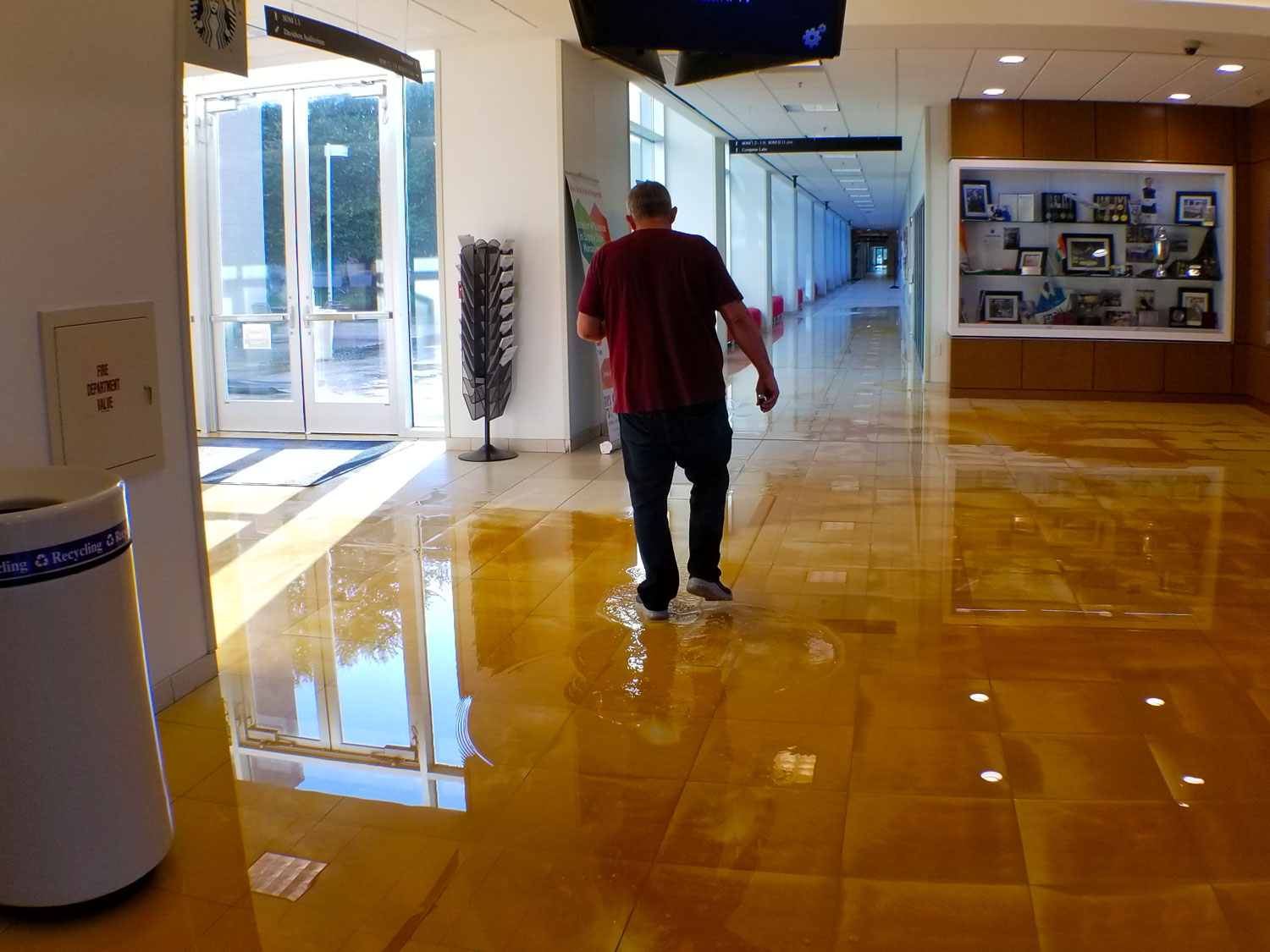 Flooded Hallway